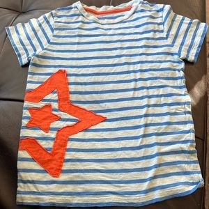 Star short sleeve mini Boden shirt size 7/8